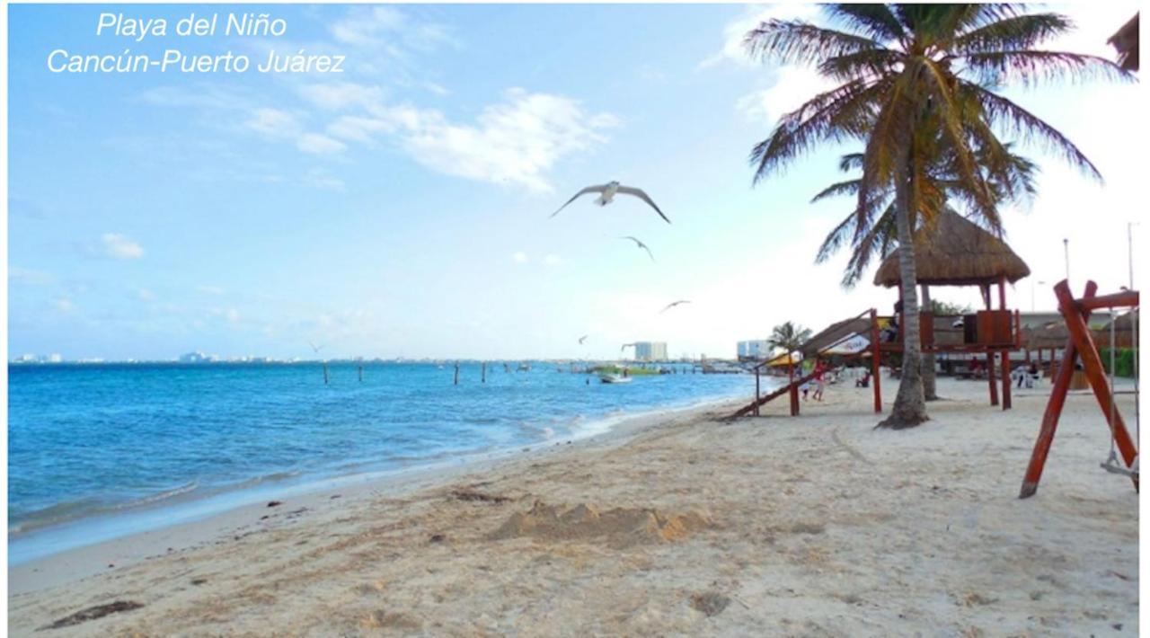 Bed and Breakfast Kabil Ocean View -Playa Del Nino Cancún Exterior foto